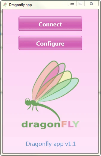 DragonFly main interface — desktop view 1