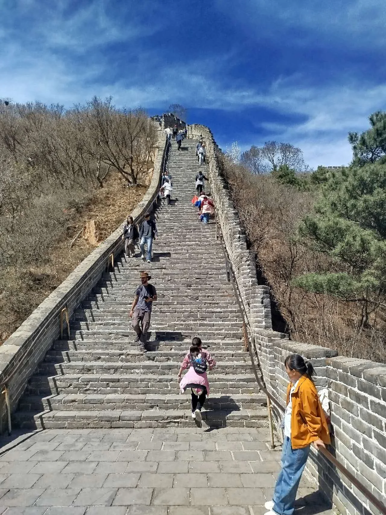 At the Great Wall