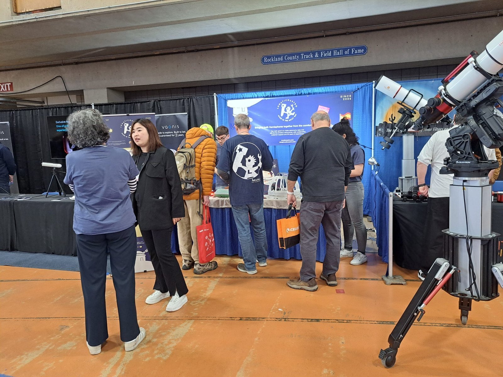 Lunaticoastro team at NEAF 2025