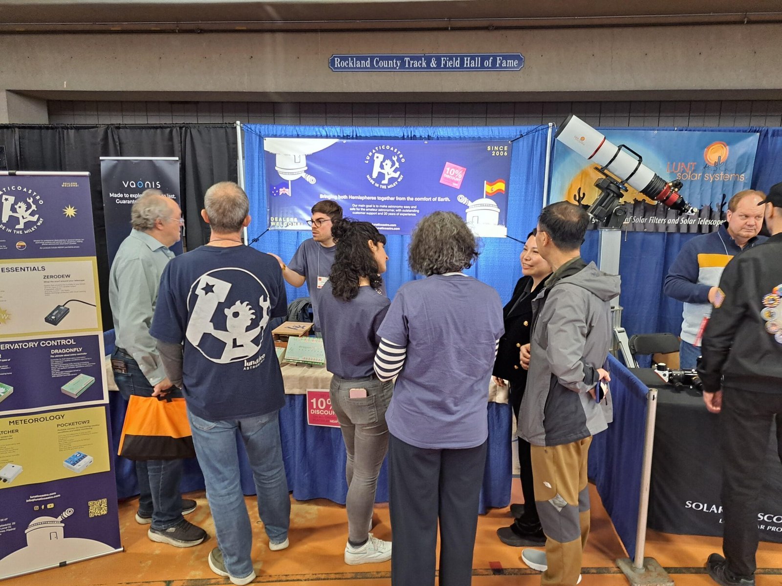 Lunaticoastro team at NEAF 2025