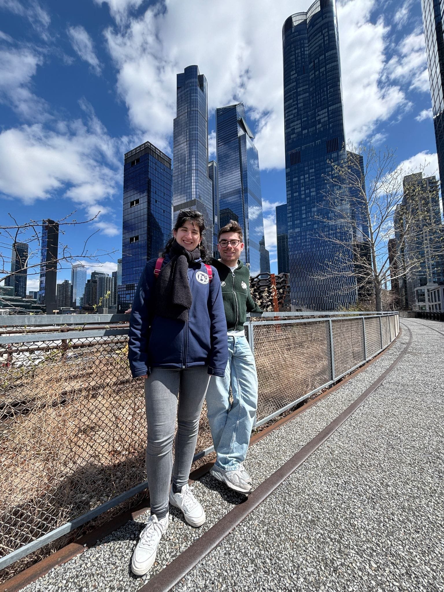 Javier Gordo and Agueda Alemany in New York