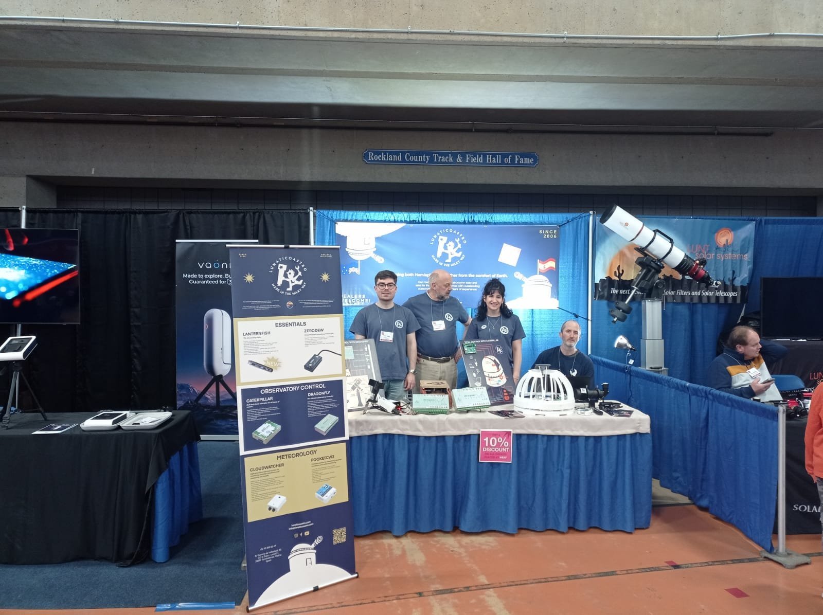 Lunaticoastro team at NEAF 2025