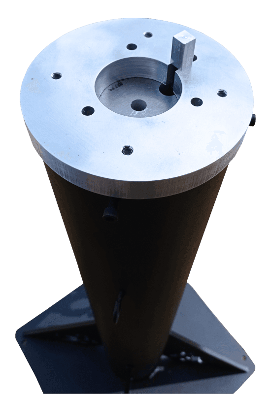 Lunatico's telescope pier with head