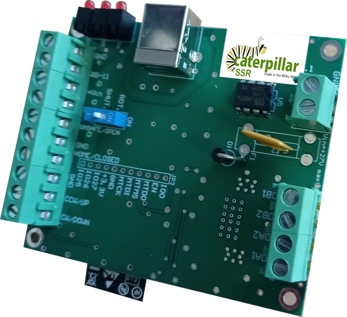 Caterpillar SSR roll-off roof controller board