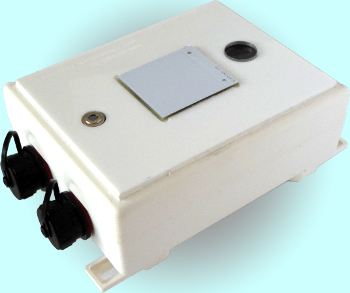 CloudWatcher lid, Sensor B: a plain white square sensor surface
