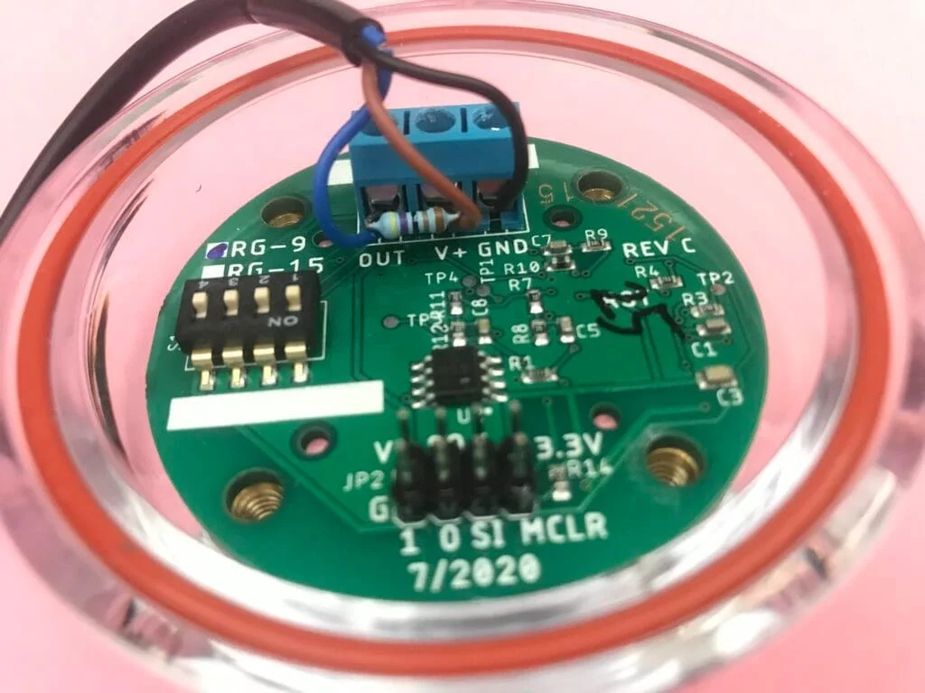 Hydreon RG-9—resistor installation step 3