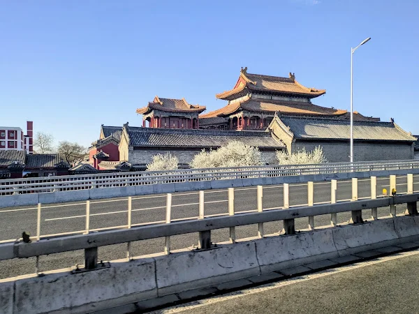 Temple on the road