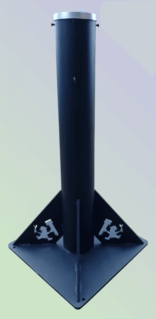 Lunatico fixed pier column — full view