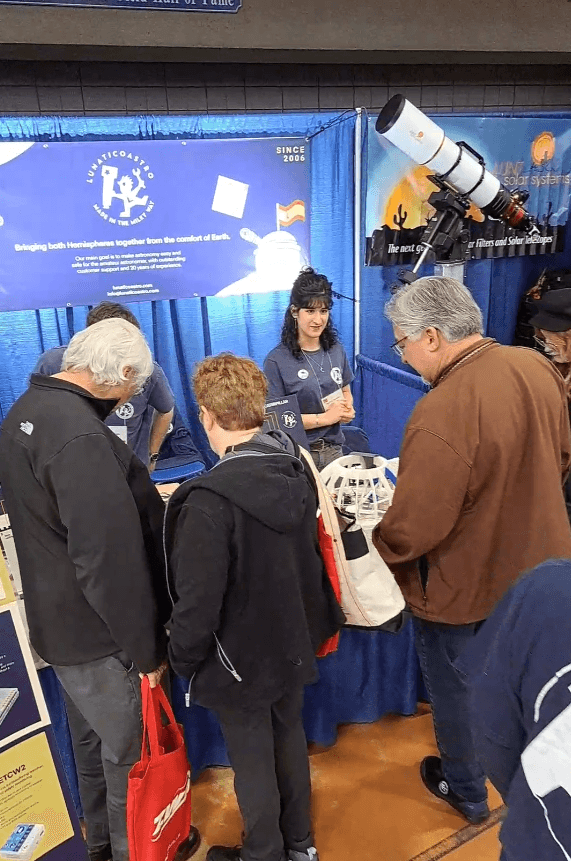 Lunaticoastro team at NEAF 2025