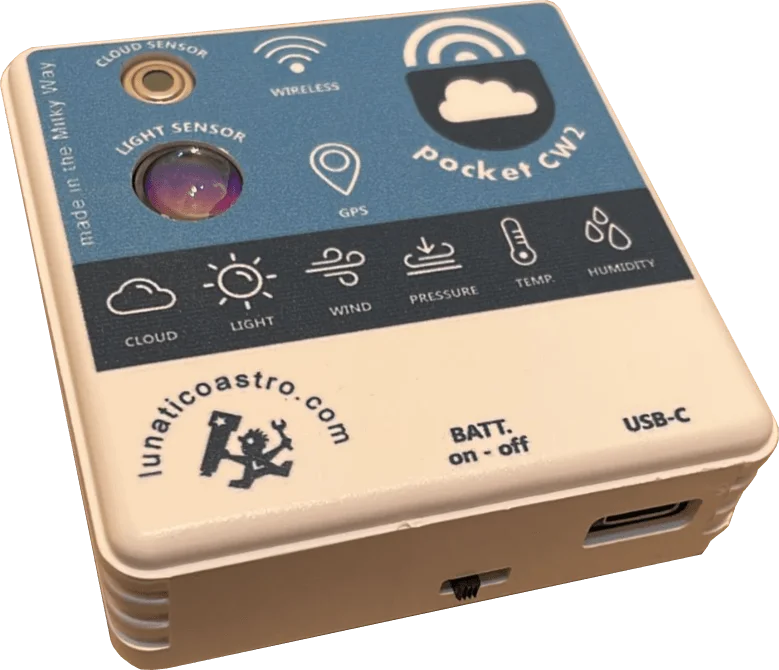 PocketCloudWatcher 2—portable cloud detector