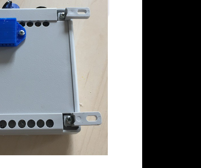 The closed CloudWatcher box ready to be reinstalled